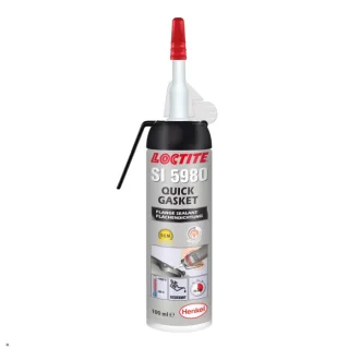 SI 5980, 100ML Герметик силіконовий (чорний) (маслостійкий) (-55°C до +200°C) заміна для SI 5970 LOCTITE 2327036