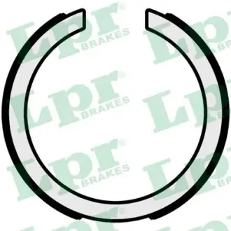 Тормозные колодки барабанные LPR 01095