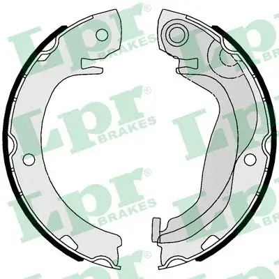Гальмівна колодка TOYOTA COROLLA VERSO, VERSO 1.6-2.2D 04.04-08.18 LPR 01123 (фото 1)
