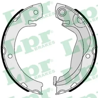Гальмівна колодка TOYOTA COROLLA VERSO, VERSO 1.6-2.2D 04.04-08.18 LPR 01123