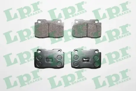 Комплект тормозных колодок, дисковый тормоз LPR 05P010