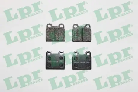 Комплект тормозных колодок, дисковый тормоз LPR 05P025