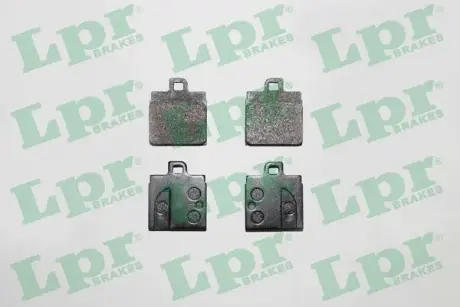 Комплект тормозных колодок, дисковый тормоз LPR 05P029