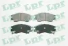 Комплект тормозных колодок, дисковый тормоз LPR 05P042 (фото 1)
