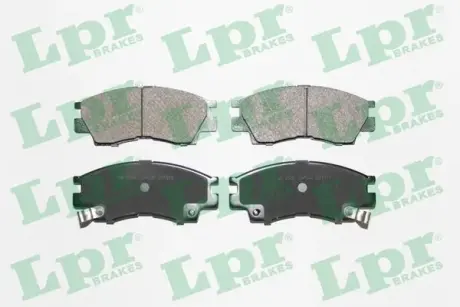 Комплект тормозных колодок, дисковый тормоз LPR 05P042