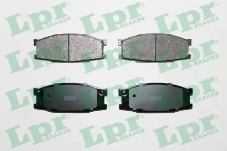 Комплект тормозных колодок, дисковый тормоз LPR 05P046