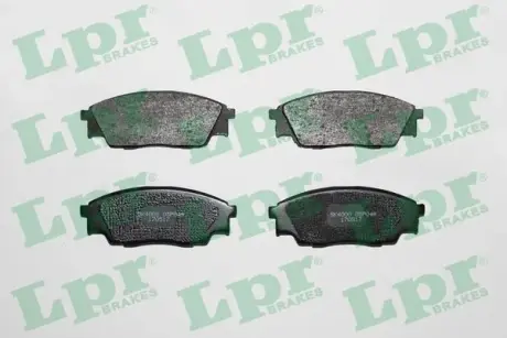 Комплект тормозных колодок, дисковый тормоз LPR 05P049