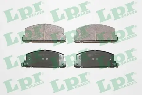 Комплект тормозных колодок, дисковый тормоз LPR 05P053