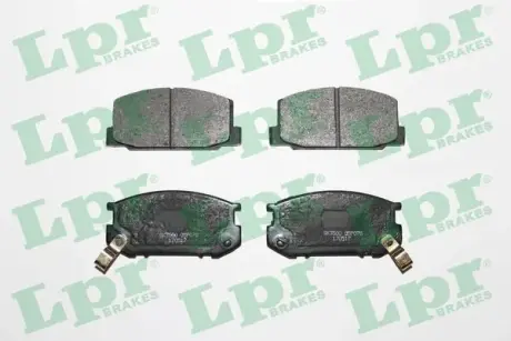 Комплект тормозных колодок, дисковый тормоз LPR 05P070