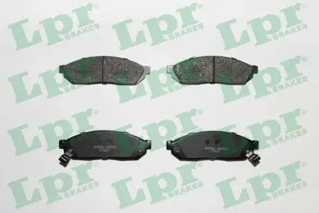 Комплект тормозных колодок, дисковый тормоз LPR 05P075