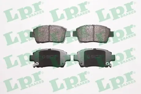 Комплект тормозных колодок, дисковый тормоз LPR 05P1003