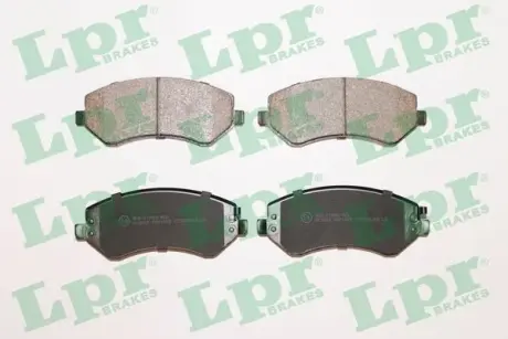 Комплект тормозных колодок, дисковый тормоз LPR 05P1005