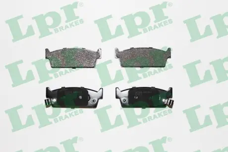 Комплект тормозных колодок, дисковый тормоз LPR 05P1010