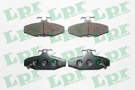 Комплект тормозных колодок, дисковый тормоз LPR 05P1018
