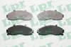 Комплект тормозных колодок, дисковый тормоз LPR 05P1020 (фото 1)