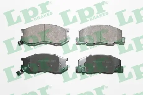 Комплект тормозных колодок, дисковый тормоз LPR 05P1021