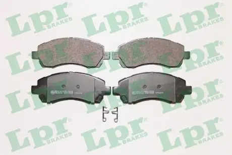 Комплект тормозных колодок, дисковый тормоз LPR 05P1025