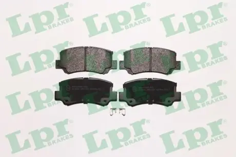 Комплект тормозных колодок, дисковый тормоз LPR 05P1028