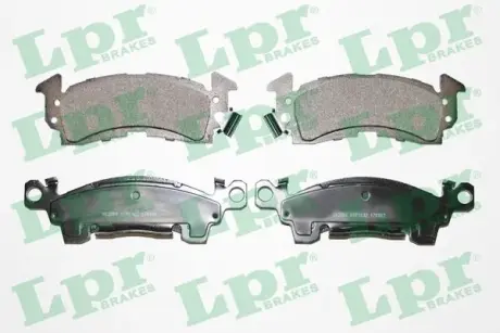 Комплект тормозных колодок, дисковый тормоз LPR 05P1032