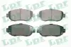 Комплект тормозных колодок, дисковый тормоз LPR 05P1033 (фото 1)