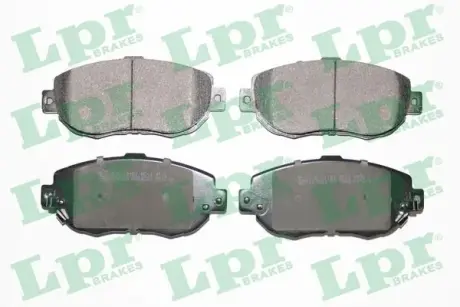 Комплект тормозных колодок, дисковый тормоз LPR 05P1033