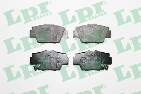 Комплект тормозных колодок, дисковый тормоз LPR 05P1038
