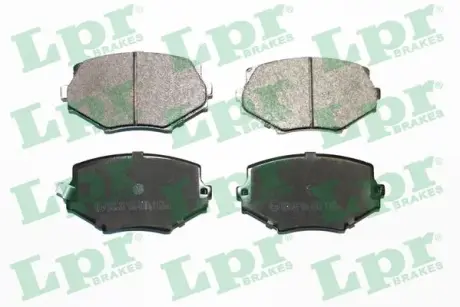 Комплект тормозных колодок, дисковый тормоз LPR 05P1043