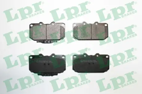 Комплект тормозных колодок, дисковый тормоз LPR 05P1049