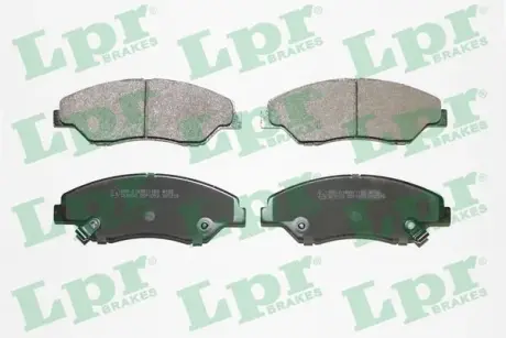 Комплект тормозных колодок, дисковый тормоз LPR 05P1053