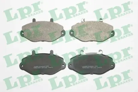 Комплект тормозных колодок, дисковый тормоз LPR 05P1066