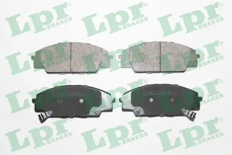 Комплект тормозных колодок, дисковый тормоз LPR 05P1070