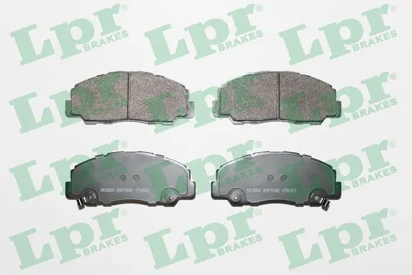 Комплект тормозных колодок, дисковый тормоз LPR 05P1082 (фото 1)