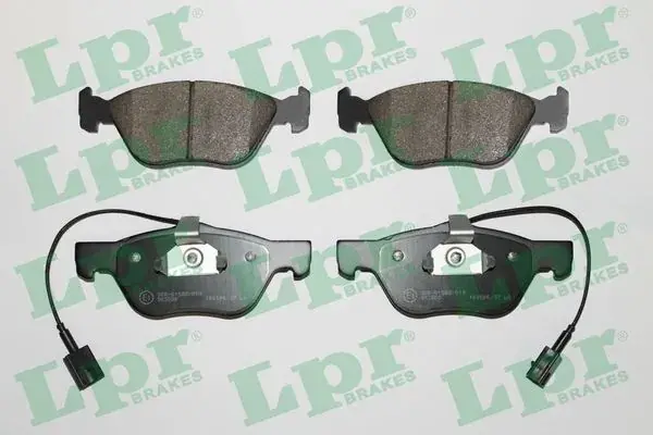 Комплект тормозных колодок, дисковый тормоз LPR 05P1084 (фото 1)