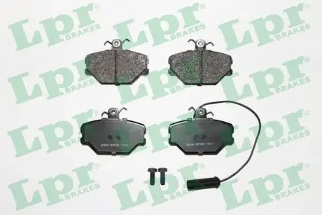 Комплект тормозных колодок, дисковый тормоз LPR 05P1092