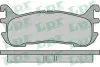 Комплект тормозных колодок, дисковый тормоз LPR 05P1099 (фото 1)