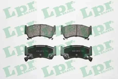 Комплект тормозных колодок, дисковый тормоз LPR 05P1101