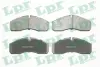 Комплект тормозных колодок, дисковый тормоз LPR 05P1109 (фото 1)