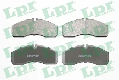 Комплект тормозных колодок, дисковый тормоз LPR 05P1109