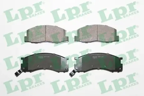 Комплект тормозных колодок, дисковый тормоз LPR 05P1126