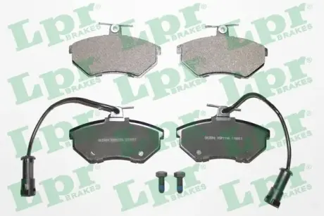 Комплект тормозных колодок, дисковый тормоз LPR 05P1136
