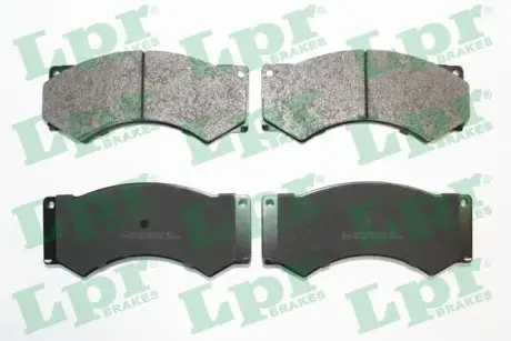 Комплект тормозных колодок, дисковый тормоз LPR 05P1142