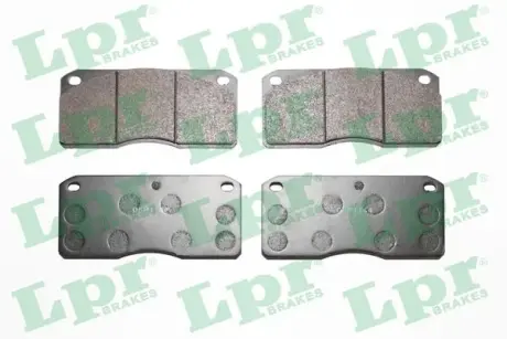 Комплект тормозных колодок, дисковый тормоз LPR 05P1144