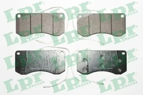 Комплект тормозных колодок, дисковый тормоз LPR 05P1148