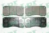 Комплект тормозных колодок, дисковый тормоз LPR 05P1153 (фото 1)