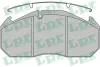 Комплект тормозных колодок, дисковый тормоз LPR 05P1162 (фото 1)