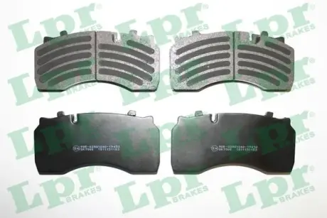 Комплект тормозных колодок, дисковый тормоз LPR 05P1183