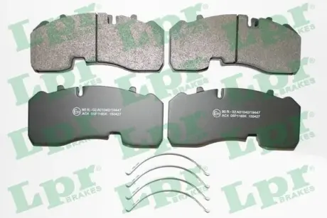 Комплект тормозных колодок, дисковый тормоз LPR 05P1185