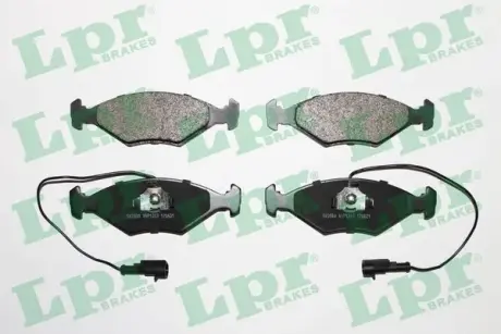 Комплект тормозных колодок, дисковый тормоз LPR 05P1203