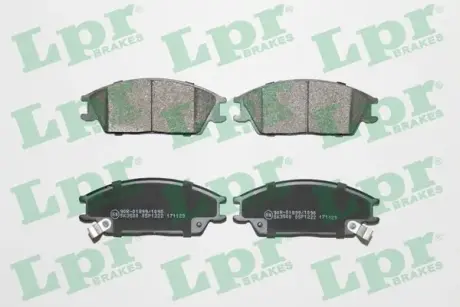 Комплект гальмівних колодок LPR 05P1222