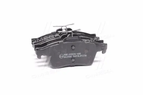 Колодка торм. диск. FORD FOCUS, MAZDA 3,5, OPEL VECTRA C, RENAULT LAGUNA задн. (пр-во) LPR 05P1236